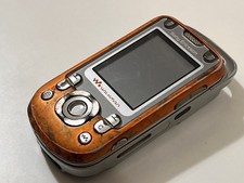Sony Ericsson W550i Orange Color Vintage cell phones incomplete