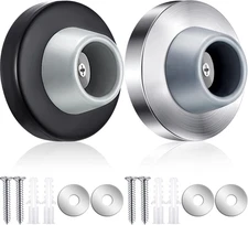 Concave Wall Door Stopper Door Bumper Stainless Steel Wall Protector Flush Bumpe