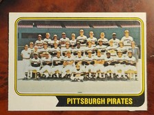 1974 O-Pee-Chee OPC Pittsburgh Pirates Team Card #626 RARE