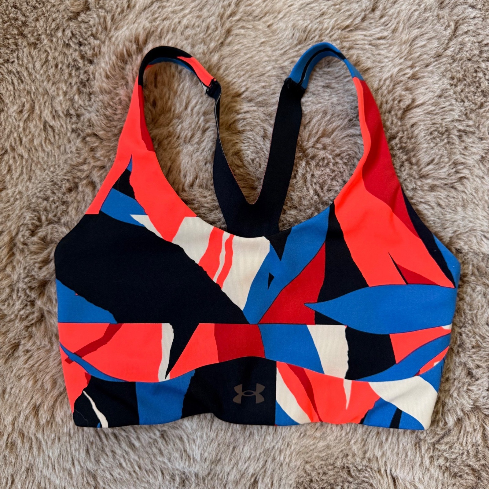 Under Armour Sports Bra XS + Nike Pro Shorts Gray Medium Athletic Bundle thumbnail 6