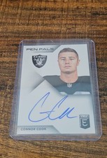 CONNOR COOK 2016 Donruss Elite - Pen Pals  #PP-CO (AU, RC)