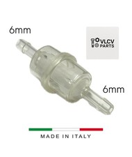 FILTRO BENZINA CARBURANTE UNIVERSALE TUBO PER SCOOTER MINIMOTO QUAD BARCA