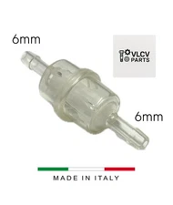 FILTRO BENZINA MOTO CARBURANTE UNIVERSALE TUBO PER SCOOTER MINIMOTO QUAD BARCA