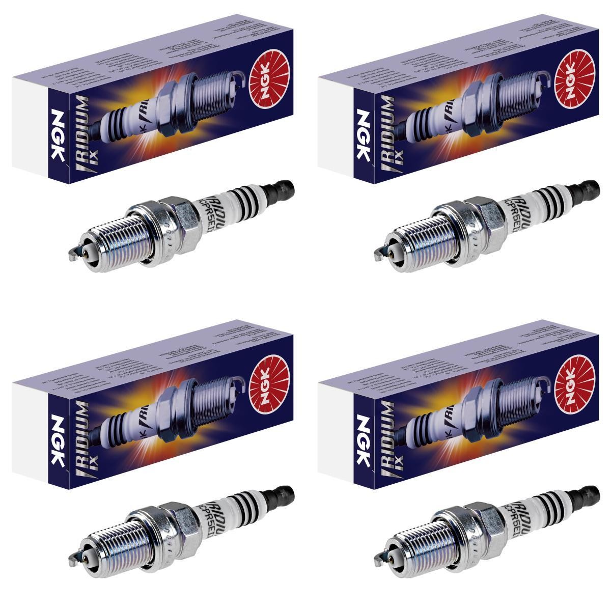 NGK 3306 Spark Plug Pack of 4 for Mercedes-Benz Toyota Acura Honda Nissan 81-00