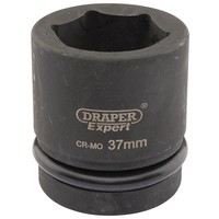 Draper Schlagnuss 37Mm 1 Zoll 6-Punkt Impact Standard Chrom-Moly Stahl 05117