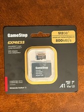 GameStop 512GB Express Micro SD Card for Nintendo Switch 2 SHIPS FAST 
