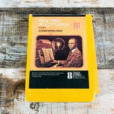 NEW SEALED Scott Joplin - Piano Rags 8-Track Cartridge w/ Slip Case