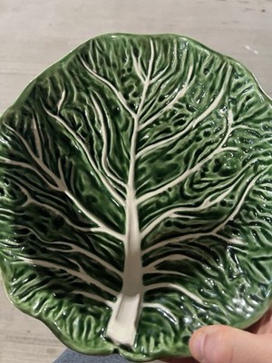 Max Cera Ceramic Leaf Food Plate