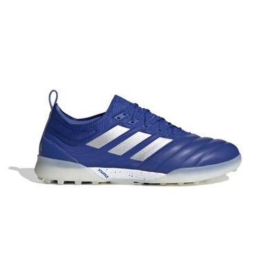 Adidas COPA 20.1 Turf Fussballschuhe Blau Silber Fussball Freizeit Sport Gr.48,5