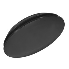 Silicone Round Hole Plug Furniture End Cap Insert for 50mm Hole Black