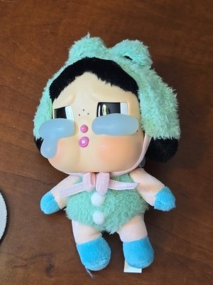 Authentic Pop Mart Cry Baby Crying Again Series Plush Confirmed - What a Frog