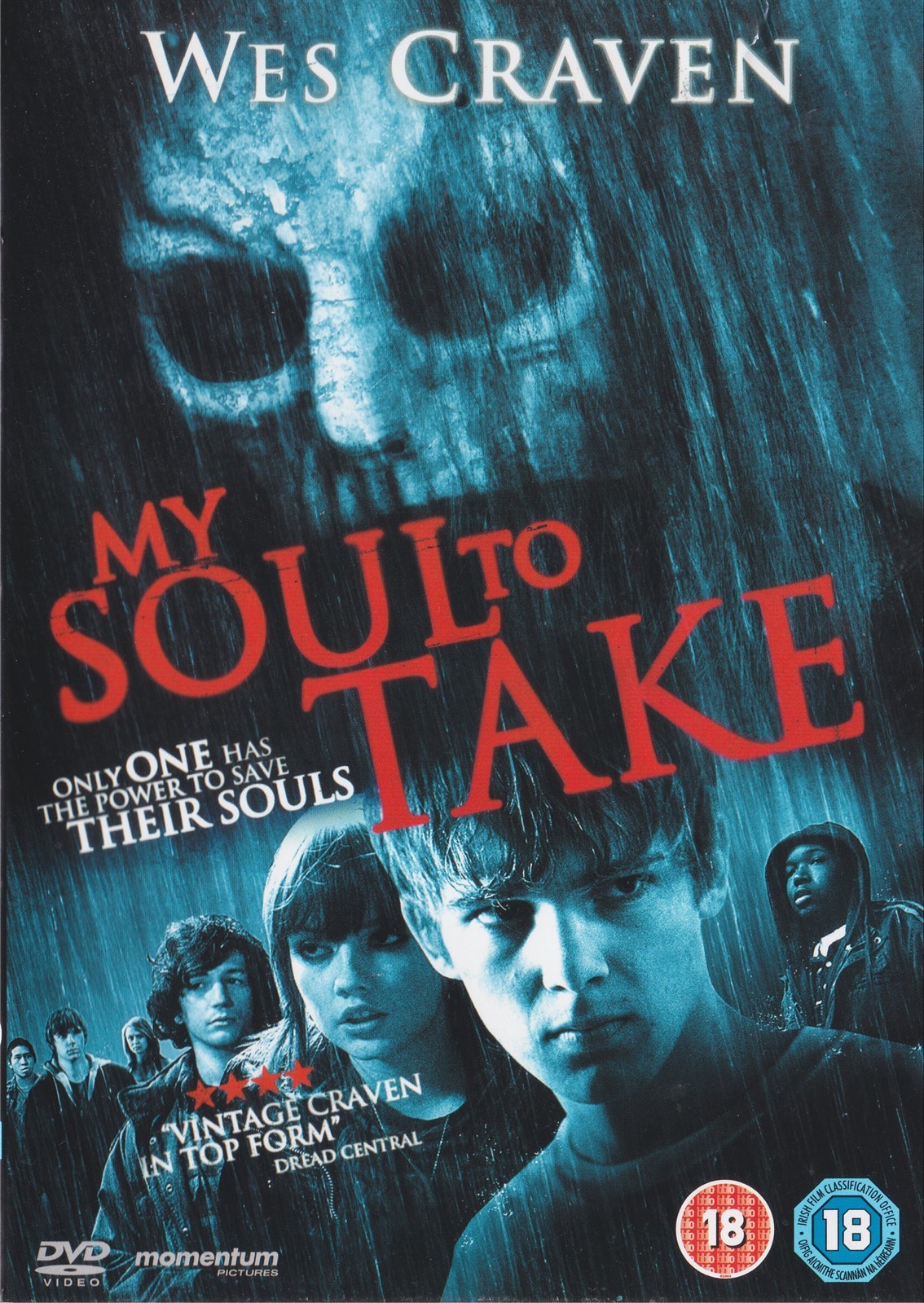 Wes Craven's My Soul To Take - Max Thieriot - NEW Region 2 DVD