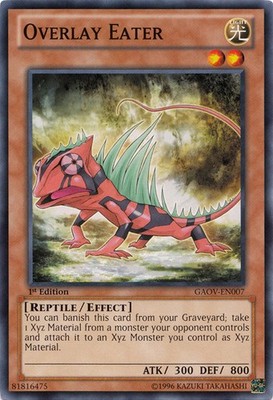 Overlay Eater - GAOV-EN007 - Common - Unlimited Edition - Moderately Played