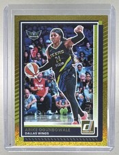 Arike Ogunbowale 2025 Panini Donruss WNBA #39 Gold Shimmer /10