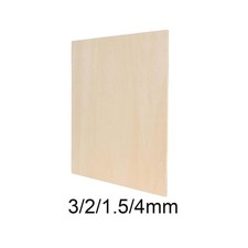 Basswood Sheet Unfinished Wood for Architectural Model Drawing