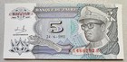 Zaire 5 N. Makuta 1993 Unc