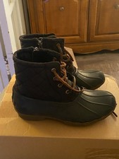 Sperry saltwater boot girls 2M