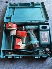 MAKITA CORDLESS DRILL WITH CASE AND CHARGER