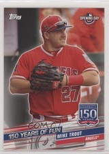 2019 Topps Opening Day 150 Years of Fun Mike Trout #YOF-25 3vt