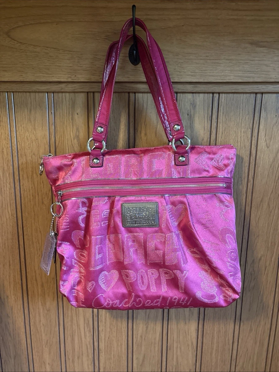 Coach Poppy Tote Pink Bags & Handbags for Women for sale | eBay