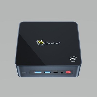 Beelink U59 Pro Mini PC Black Intel N5105 Windows 11 8GB RAM 256GB M.2 SATA New