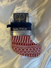 Nautica Men's Manicure Tool Set with Travel Case With Gift Socks