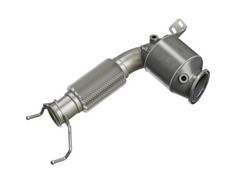 HJS Edelstahl Downpipe mit Kat BMW 1er F40, M135i, Bj. 2019-10/2020