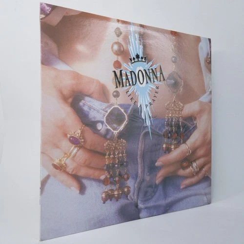 1989 Madonna Like Prayer Vinyl LP Record 1st Canadian AIDS Flyer 9258441 DMM