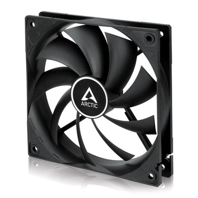 ARCTIC F12 (Black) 120 mm Standard Case Fan Computer Push or Pull Configuration
