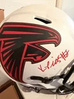 Kyle Pitts Signed Authentic Full Size Lunar Helmet Atlanta Falcons Beckett COA