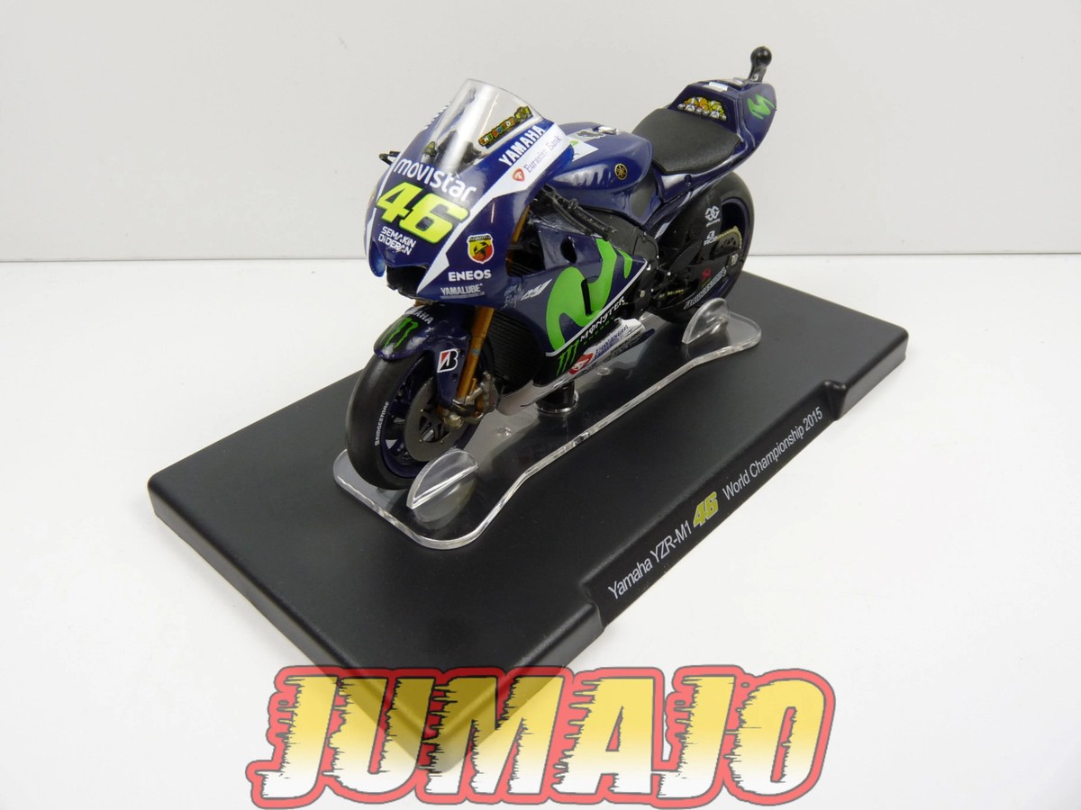 MR102 Moto Valentino Rossi LEO MODELS 1/18 : Yamaha YZR M1 #46