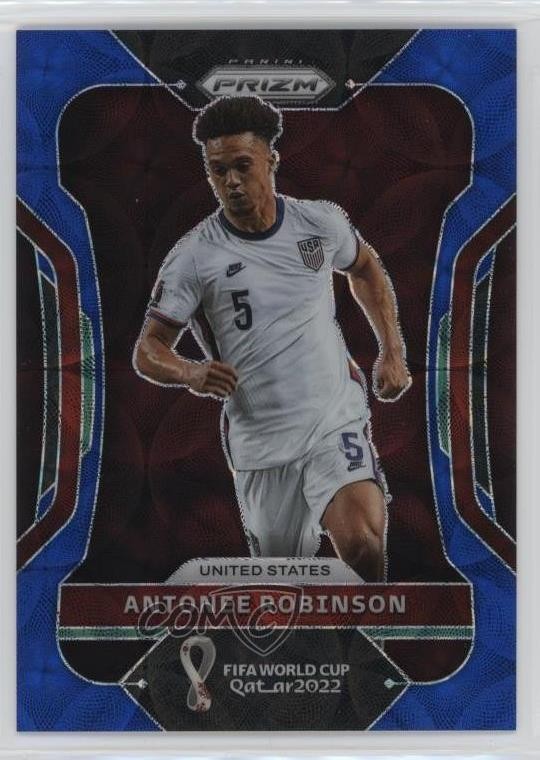 2022 Panini Prizm World Cup Qatar Choice Blue 99/135 Antonee Robinson #199 d0b