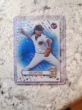 2023 Topps Pristine Luis Castillo #296 All Star Blue Refractor Parallel /75