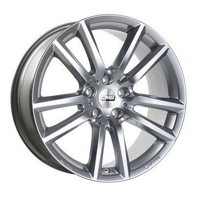 1x CMS C27-SR ECE racingsilber 8.0Jx19 5x112 ET34