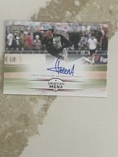 Cristian Mena Arizona Diamondbacks 2025 Topps Stadium Club Autograph RC SCBA-CME