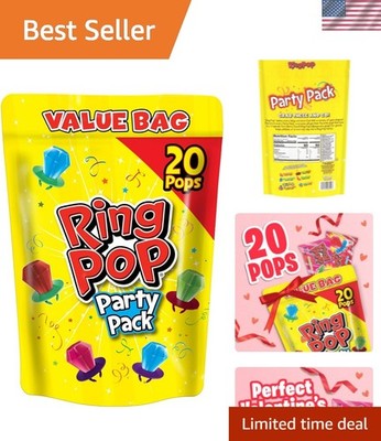 Delicious 20-Count Lollipop Bag - Assorted Flavors for Every Celebration