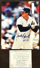 Mike Pagliarulo SIGNED AUTOGRAPHED 8x10 Photo New York Yankees Legend COA