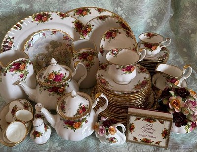 Große Auswahl Royal Albert Old Country Roses Ware. Einzelpreis.