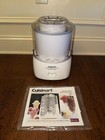 Cuisinart Automatic Frozen Yogurt, Ice Cream, Sorbet Maker ICE 20 White. Working
