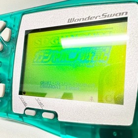 WS -- Wonder Swan Console Skeleton Green -- WonderSwan, Japan. 192