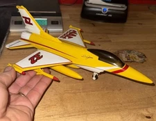 Mac Tools Tektronix F-16 Falcon Fighter Jet Vintage Spec Cast Liberty Piggy Bank