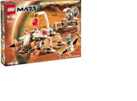 Lego 7316 Life on Mars: Excavation Searcher - No box or manual