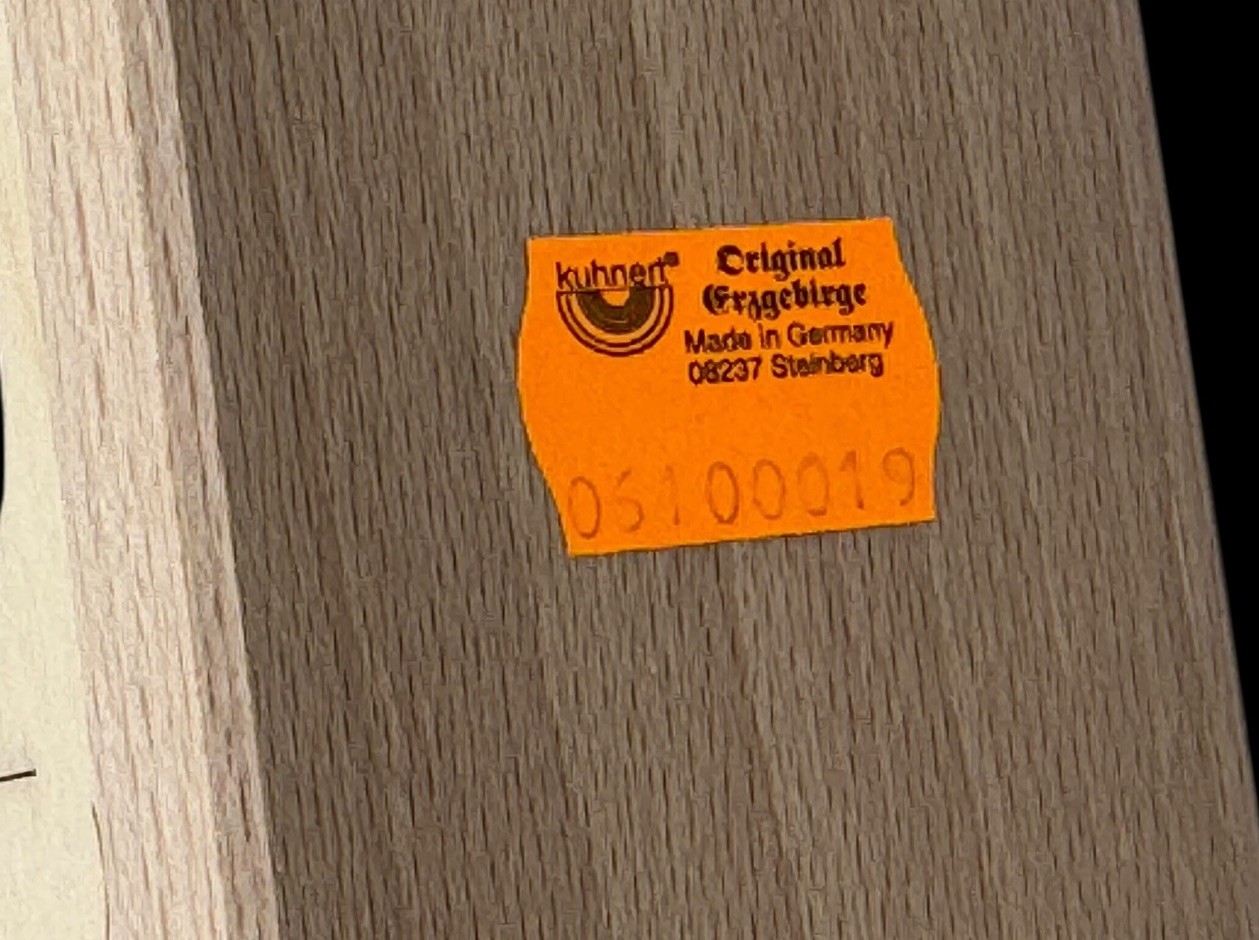 Echt Erzgebirge Christmas Wood Candle Holder Arch Schwibbogen German Carolers