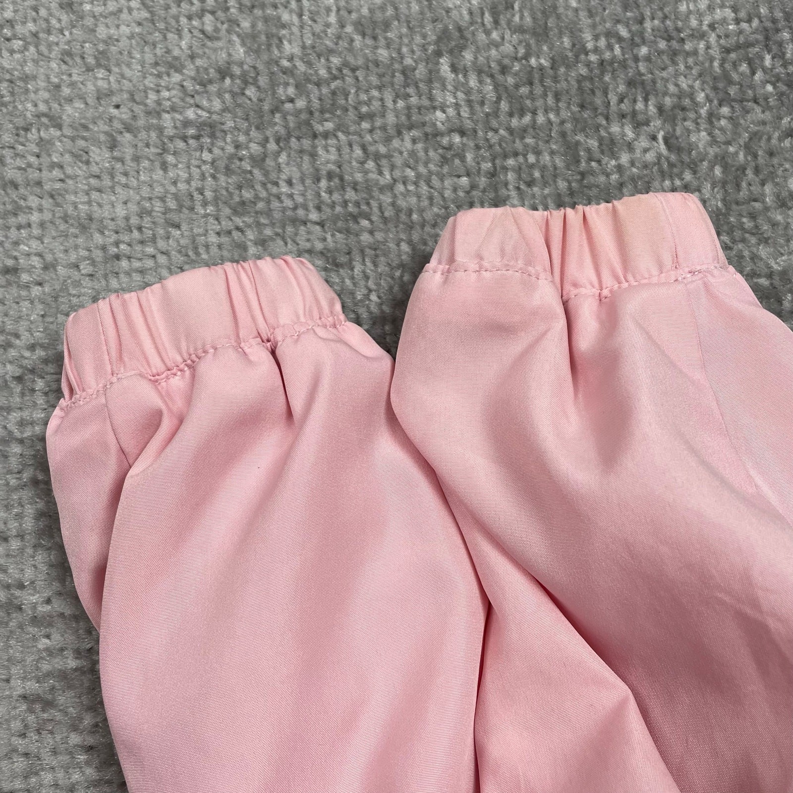 Reebok Toddler Girls Windbreaker Jacket 4T Pink Green Hooded Full Zip Retro y2k thumbnail 19