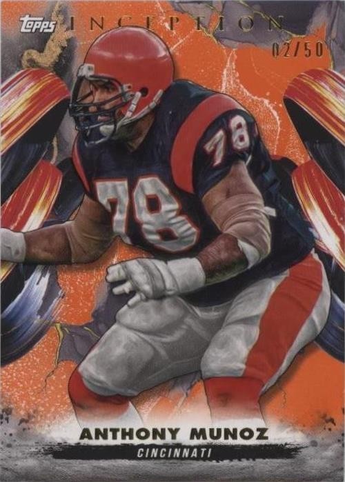 2024 Topps Inception - Anthony Munoz #23 Orange /50 for sale online | eBay