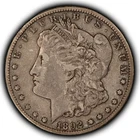 1892-CC $1 Morgan Silver Dollar - Key Date Carson City - Original VF - SKU-B5887