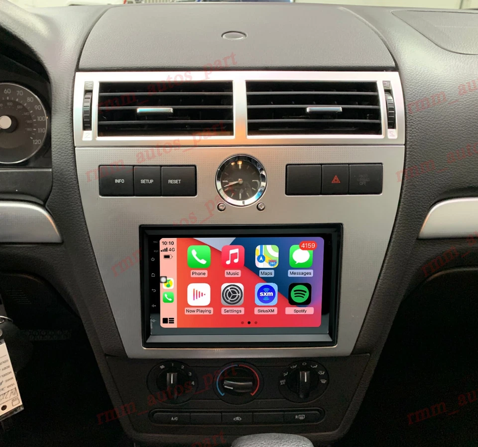 Radio estéreo para automóvil CarPlay Android 13 GPS navegación FM para Mercury Milan 2006-2009 Foto 3 de 4