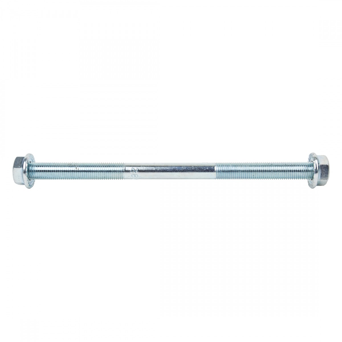 Wald #9094 Ось задней велосипедной ступицы 3/8x24 TPI с гайками - Прочная сталь, 6,5 дюйма