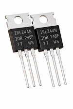 (2pcs) IRLZ44N Logic Level TO-220 Power MOSFET N-Channel 47A 55V