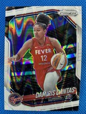 2025 #42 Damiris Dantas Panini Prizm WNBA White Seismic Prizm Fever